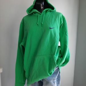 Nike hoodie bright green for spring